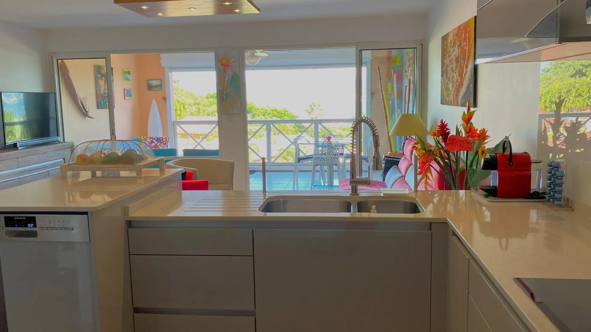 Apartment Colors - T3 Standing - Vue Mer Les Trois-Ilets